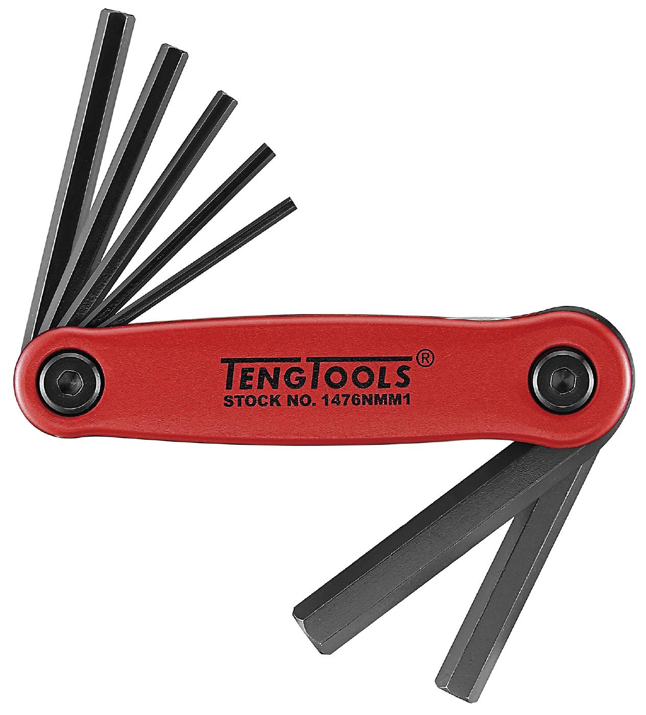 Sæt med unbrakonøgler Teng Tools 1476NMM1