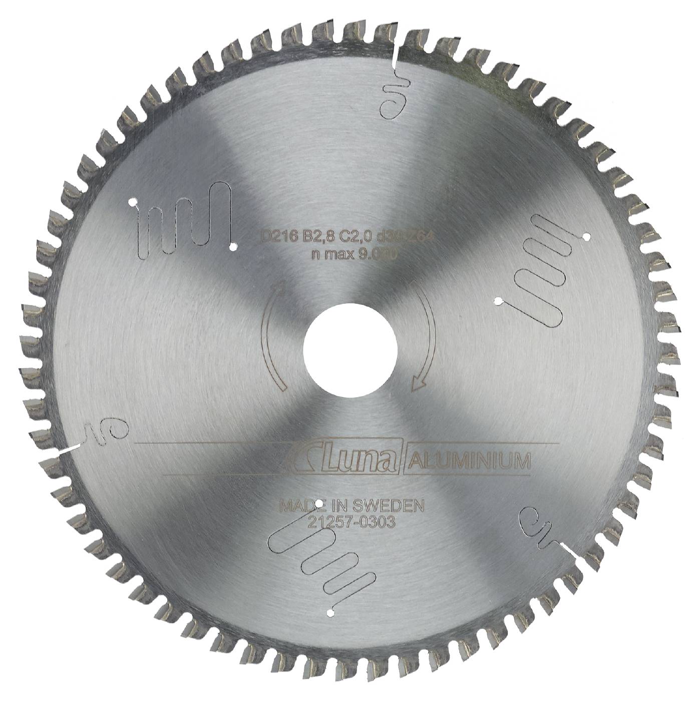 Circular saw blade Luna Aluminium