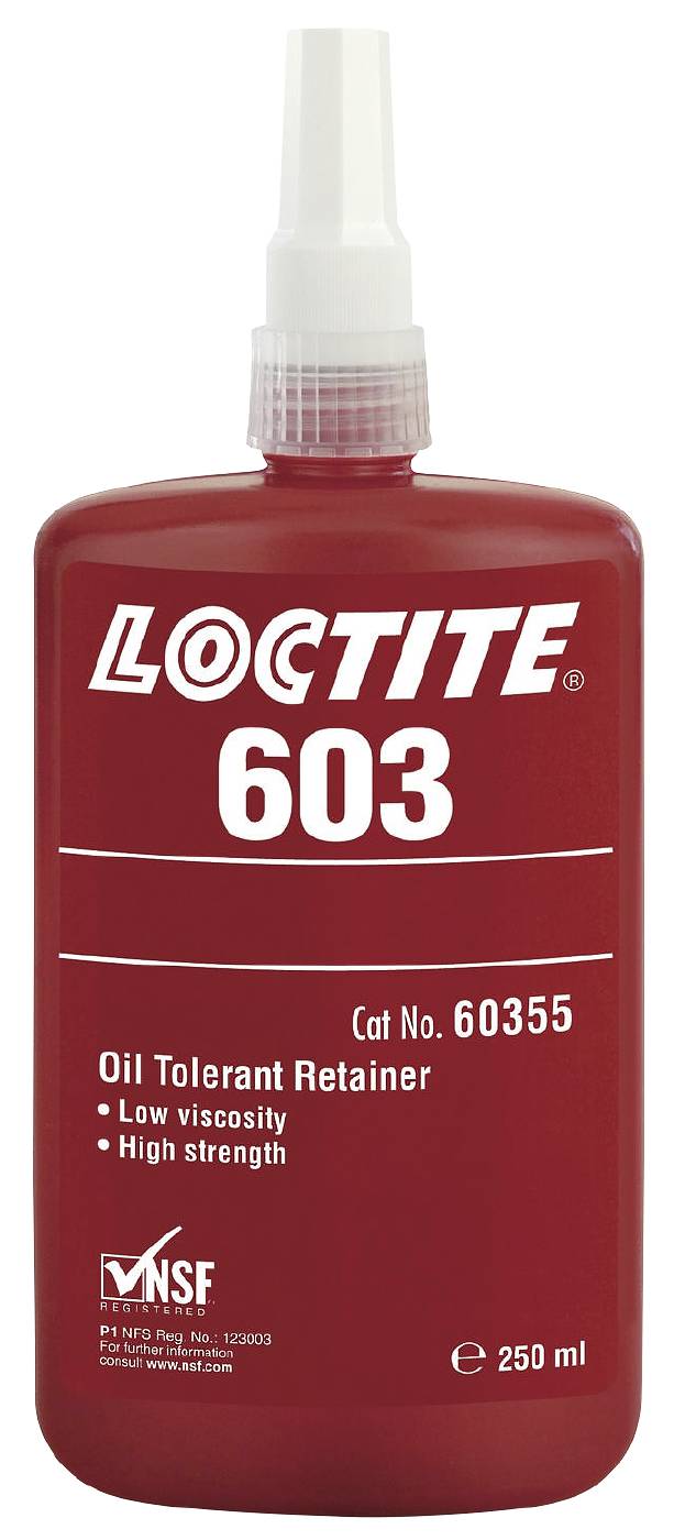 Cylindrisk fastsättning Loctite 603