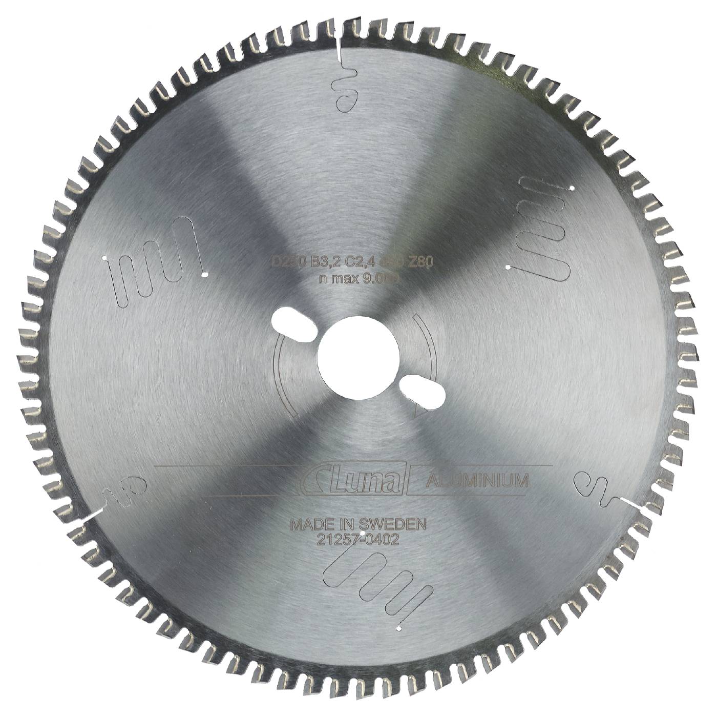 Circular saw blade Luna Aluminium