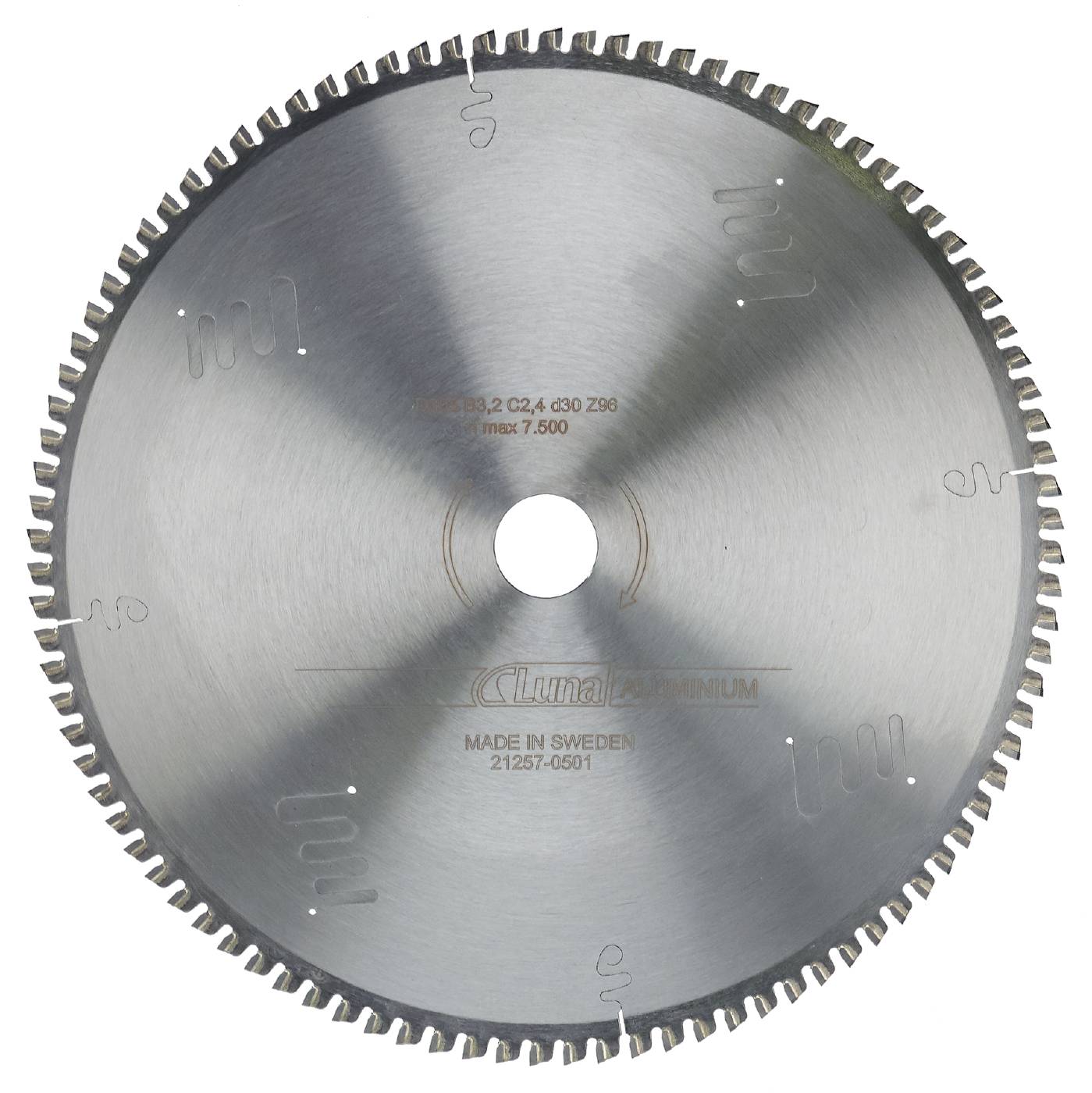 Circular saw blade Luna Aluminium