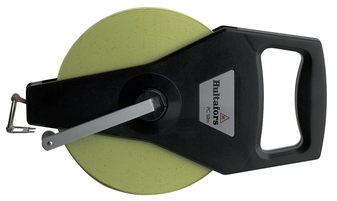 Glass fibre measuring tape in frame Hultafors PC