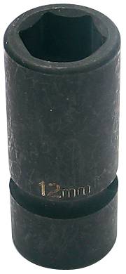 Sleeve drive" Impact socket. With 3/8" square drive and guide on the axle. Action 43 mm