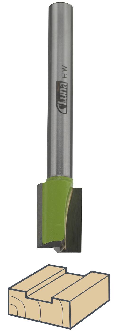 Groove bits Luna Bottom cutter HM XL