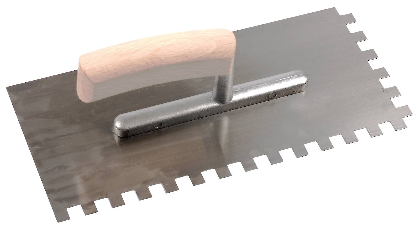 Toothed putty knife KGC 5378 / 5379