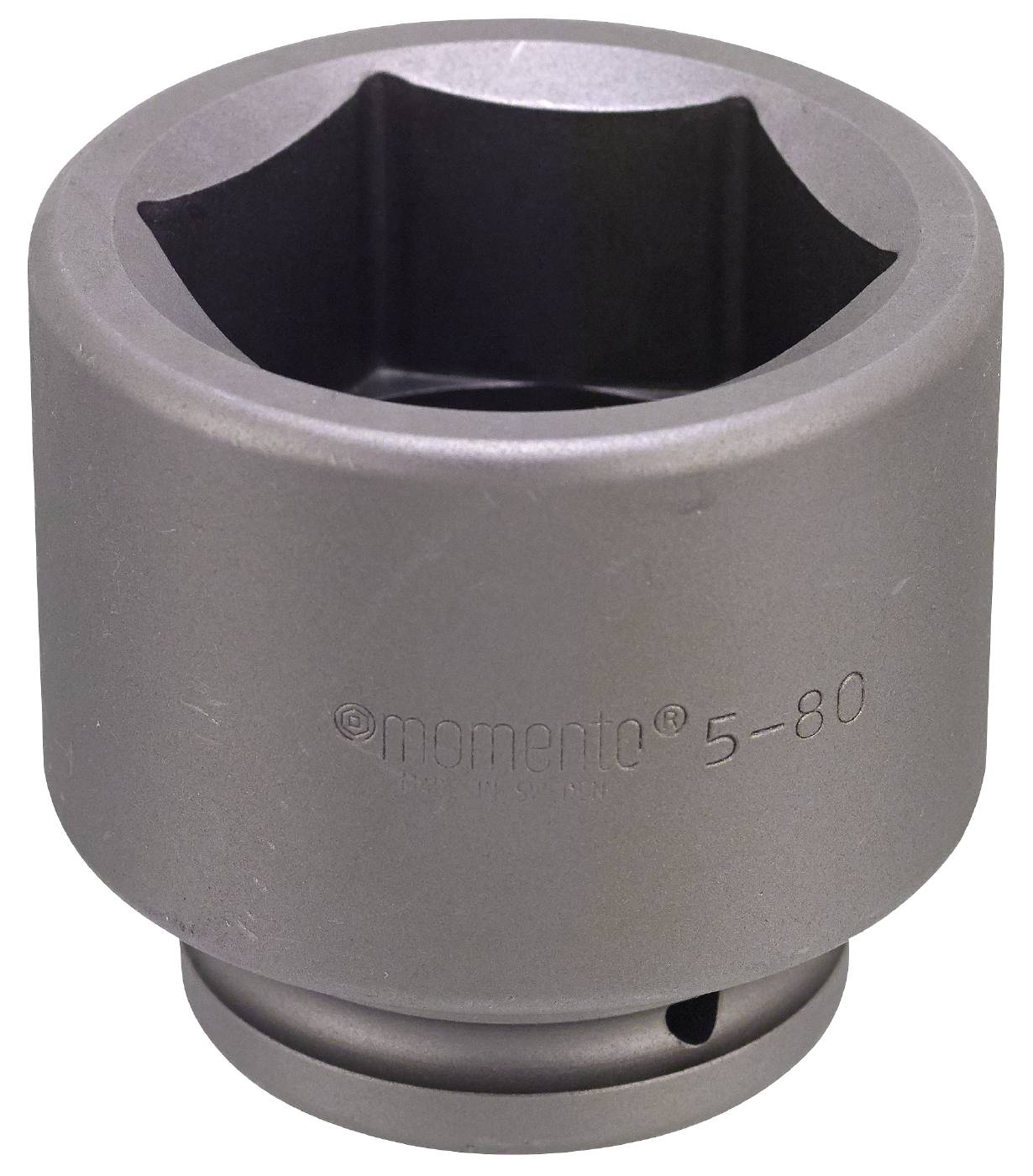 Krafttop. Med 1 1/2" firkantfatning. Momento 5