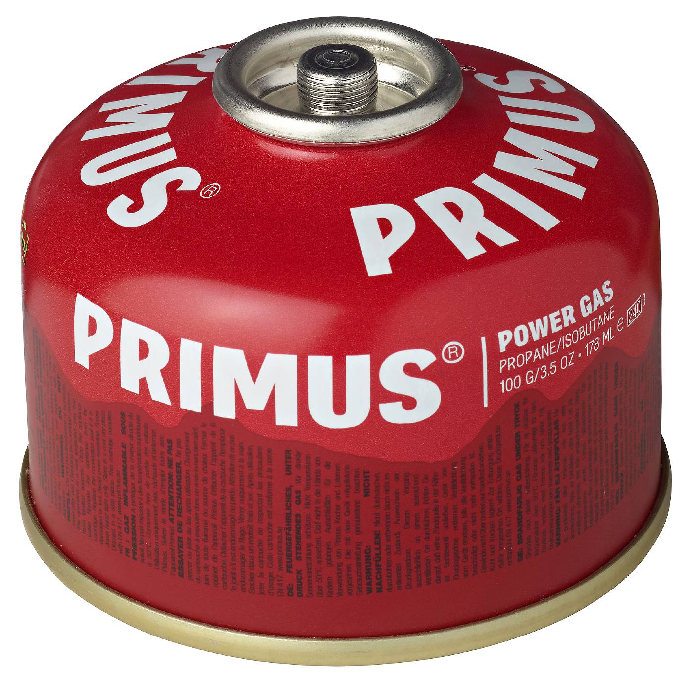Nestekaasu Primus kertakäyttöpullot