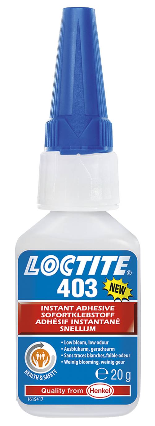 Snabblim luktfri Loctite 403
