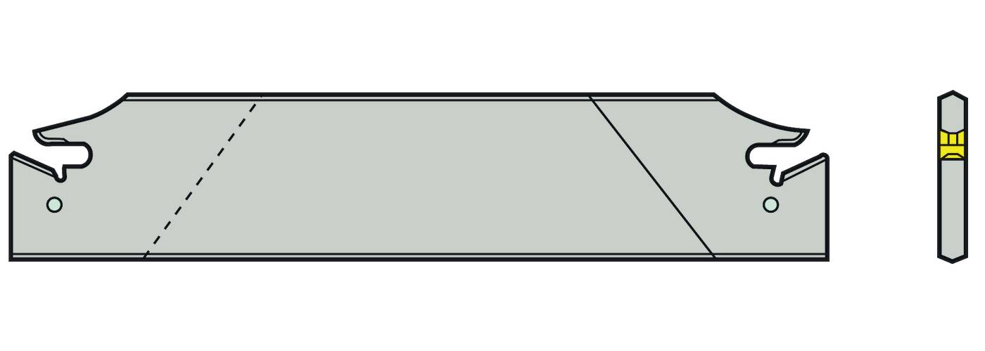 Blade for tool block Seco 150.10A