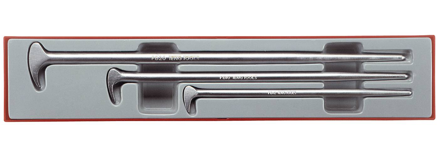 3 pc Prybar set Teng Tools TTXPB3