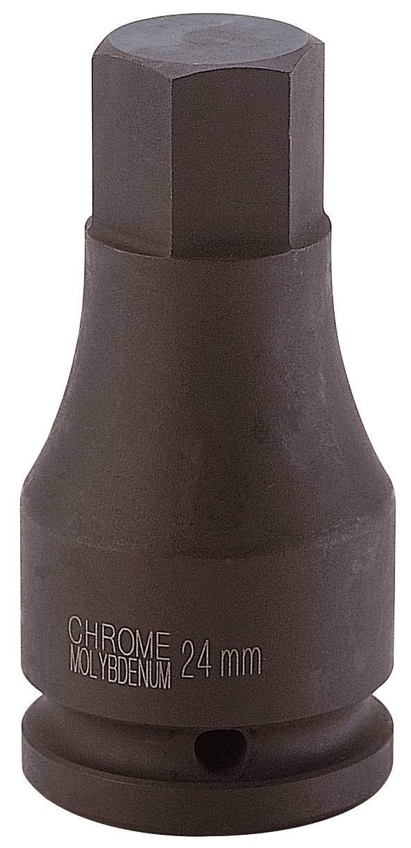 Hexagonal impact socket. With 3/4" square drive. Teng Tools 941519-C / 941524-C