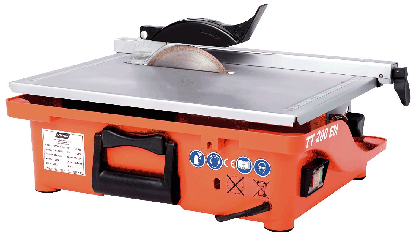 Glazed tile and stone cutter Norton Clipper TT 220 EM