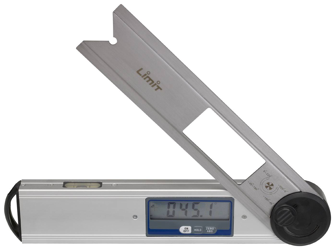 Digital angle gauge Limit