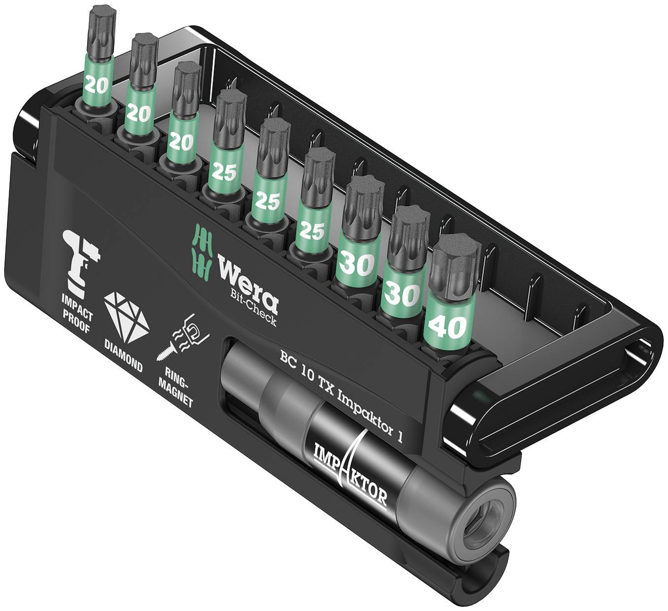 Bitskassette Wera Impaktor 8767-9/IMP DC