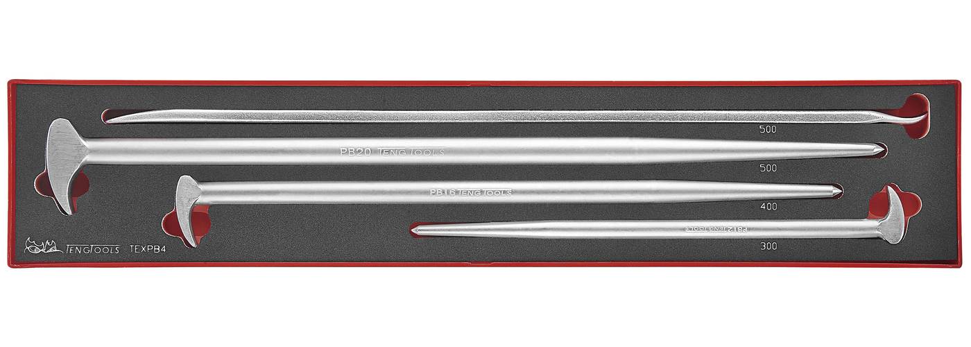 4 deler maskinspettsett Teng Tools TEXPB4
