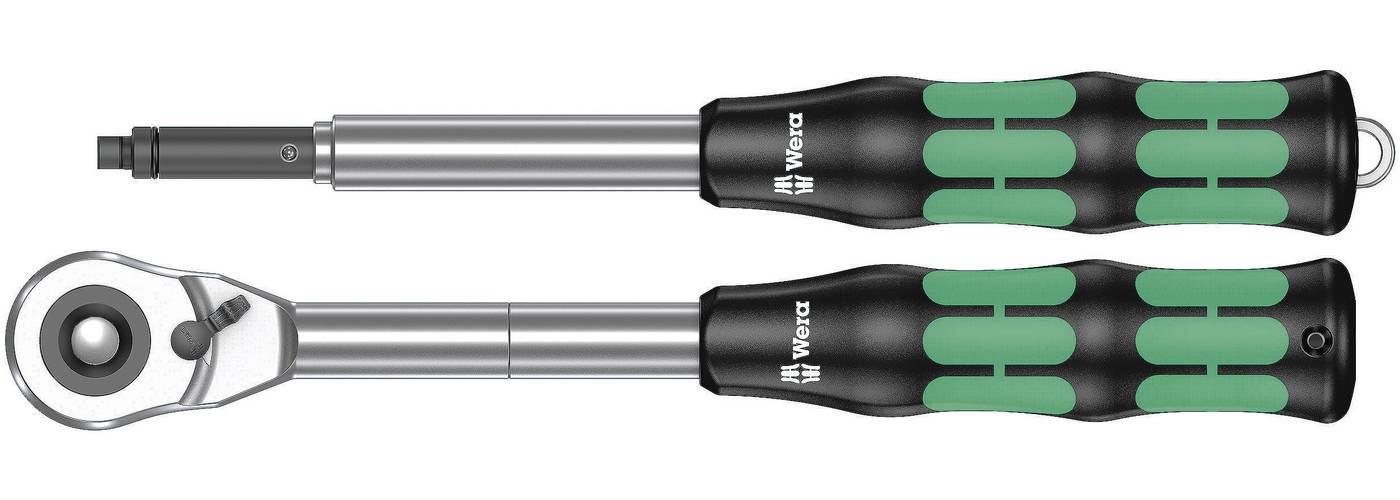 Räikkäväännin neliötappikiinnityksellä. Wera Zyklop Hybrid -sarja