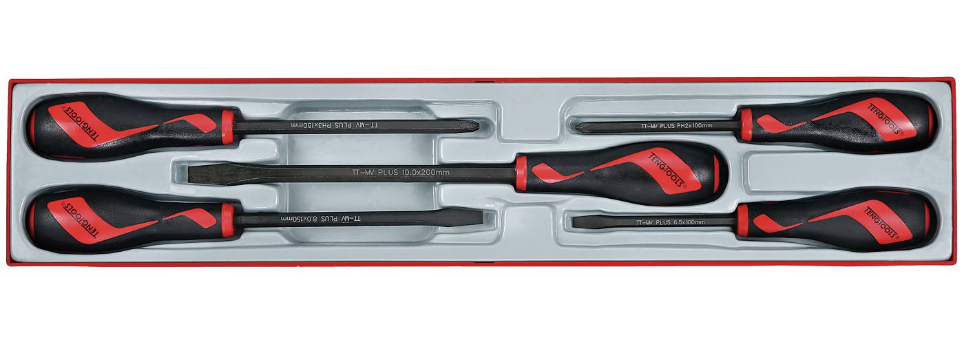 5-piece Screwdriver set Teng Tools TTXMDTN