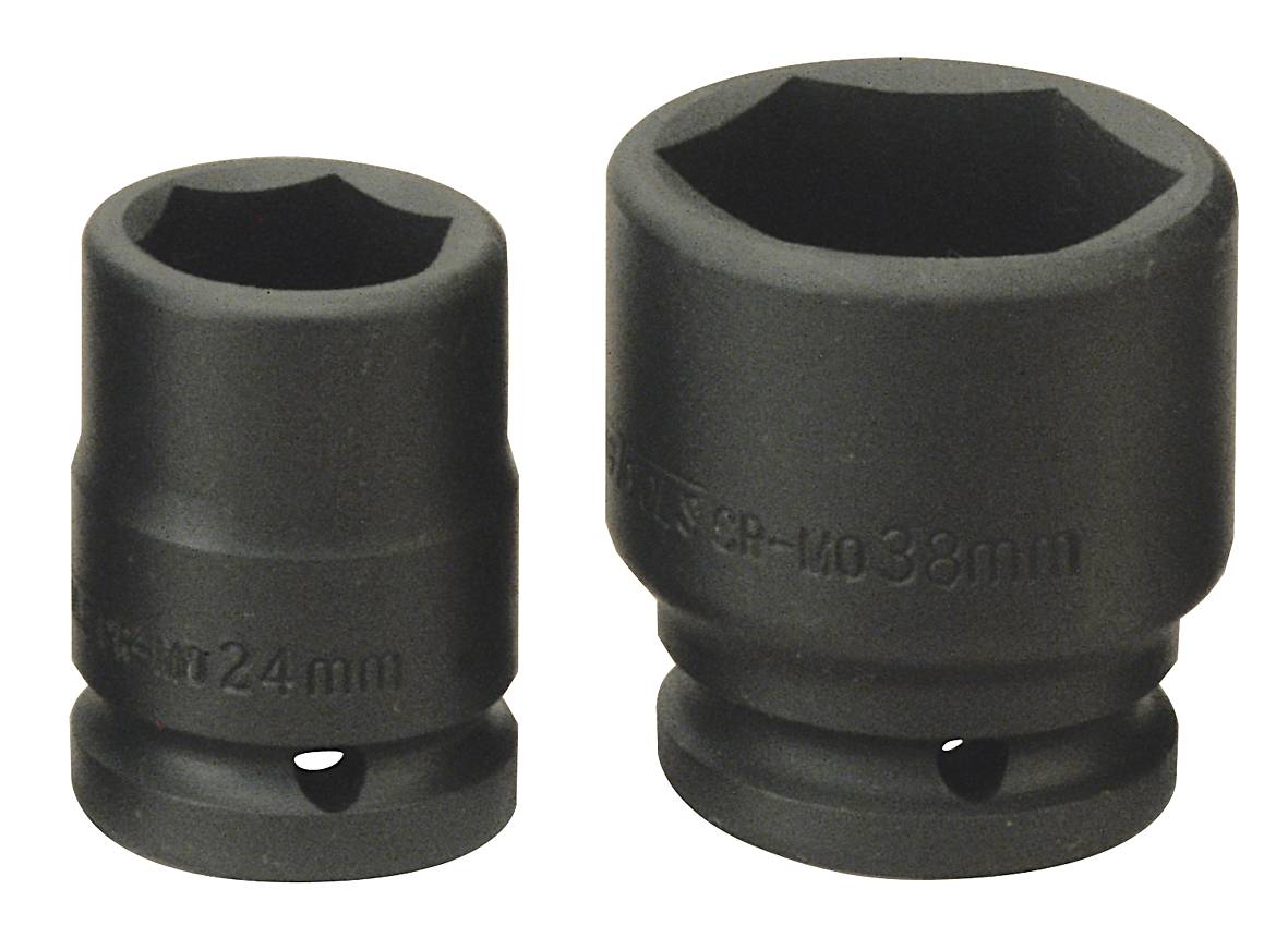 Krafttop. Med 1" firkantfæste. Teng Tools 910524/910595