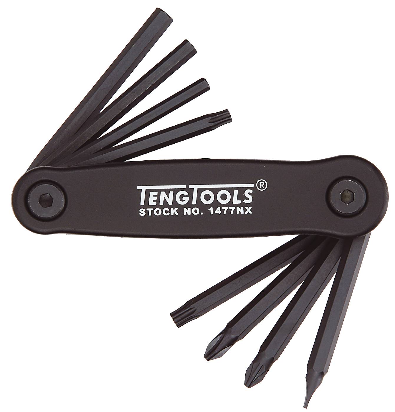 Sekskantnøkkel / TX-nøkkel / Skrutrekker sett Teng Tools 1477NX
