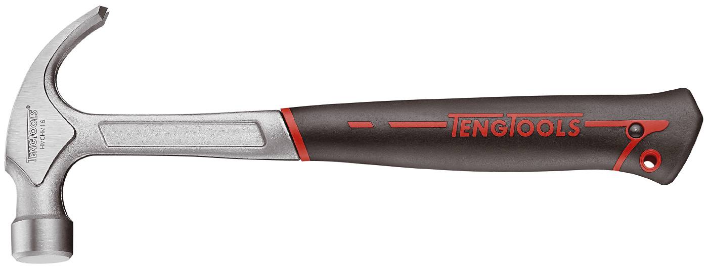 Carpenter’s hammer with solid steel handle. Teng Tools HMCHM16
