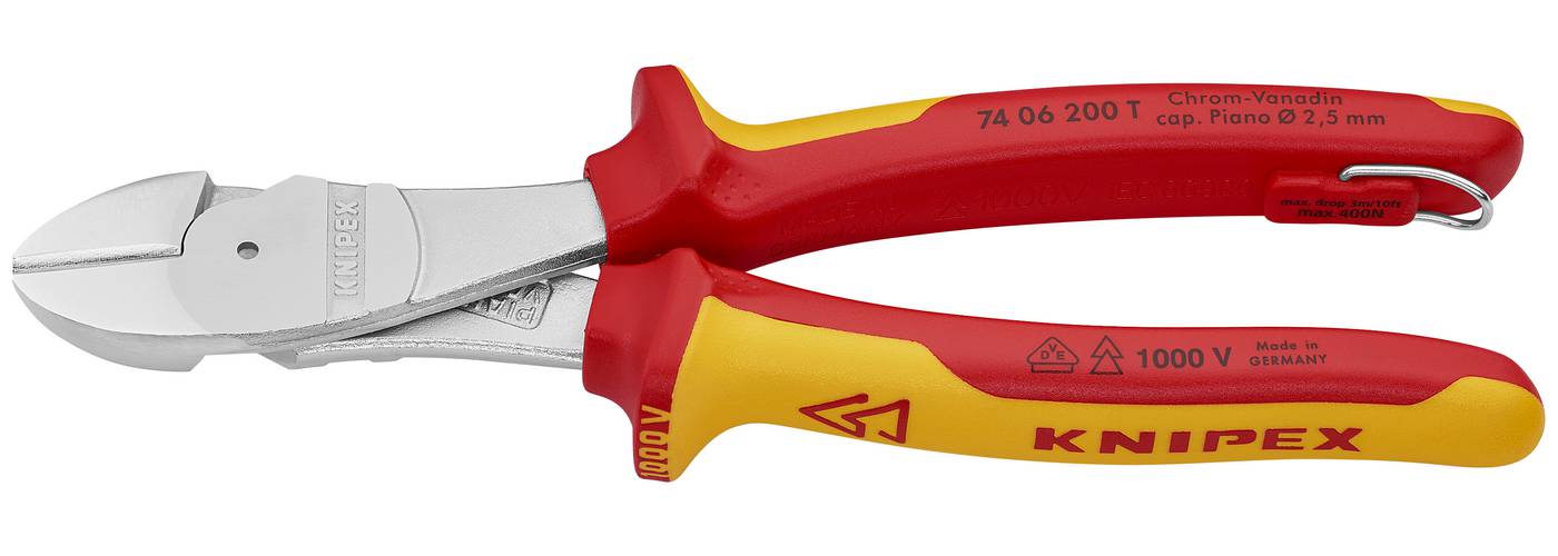 Sivuleikkuri 1000 V. Knipex 74 06 200 T/74 06 250 T