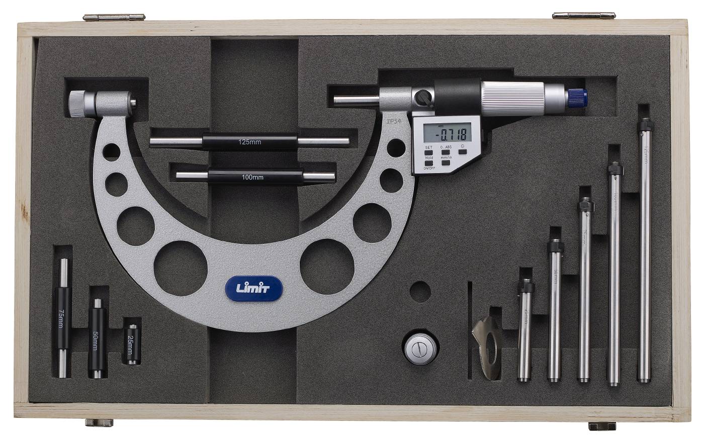 Mikrometer - elektronisk, med insatskolvar Limit