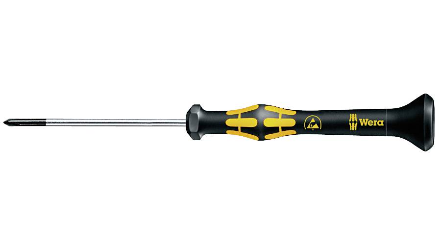 Mini screwdrivers for Pozidriv cross heads Wera Micro 1555 PZ