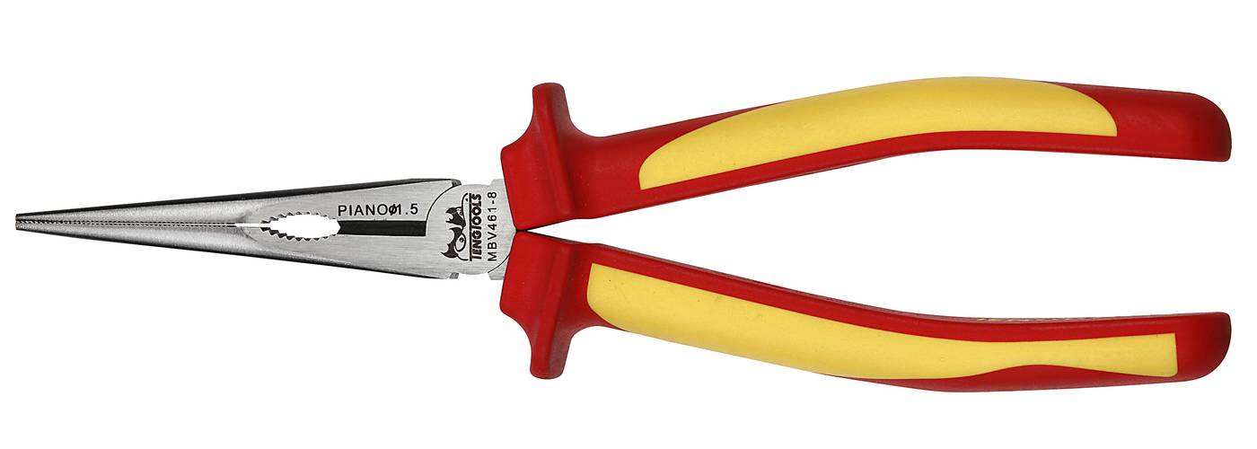 Flat nose pliers with side cutters 1000 V. Teng Tools MBV461