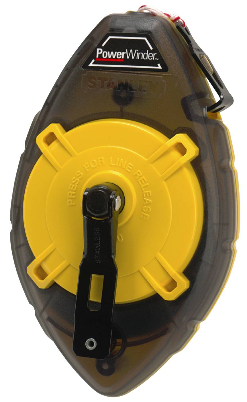 Chalking line Stanley PowerWinder 0-47-460 / 0-47-465
