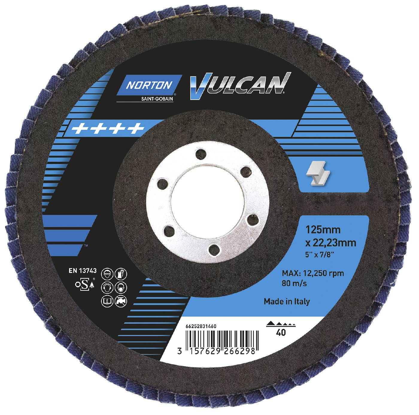Flap discs Norton Vulcan