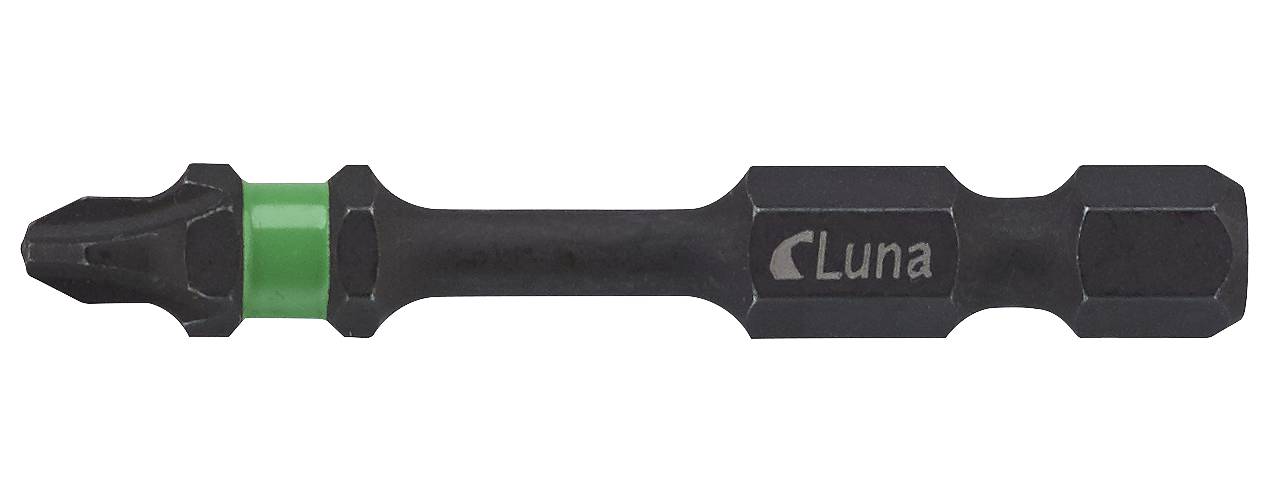Torsion bits 50 mm for shallow Phillips cross heads Luna