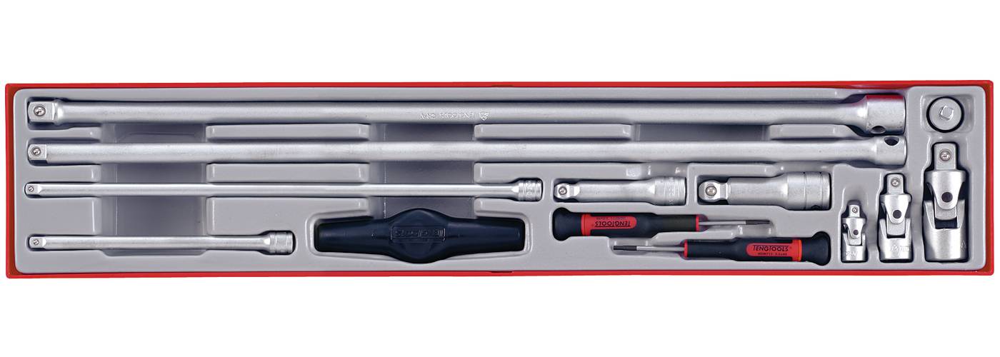 13 pc Extension bars in set Teng Tools TTXEXT13