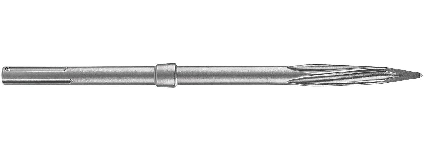 Pointed chisel RTEC with SDS Max shank Luna