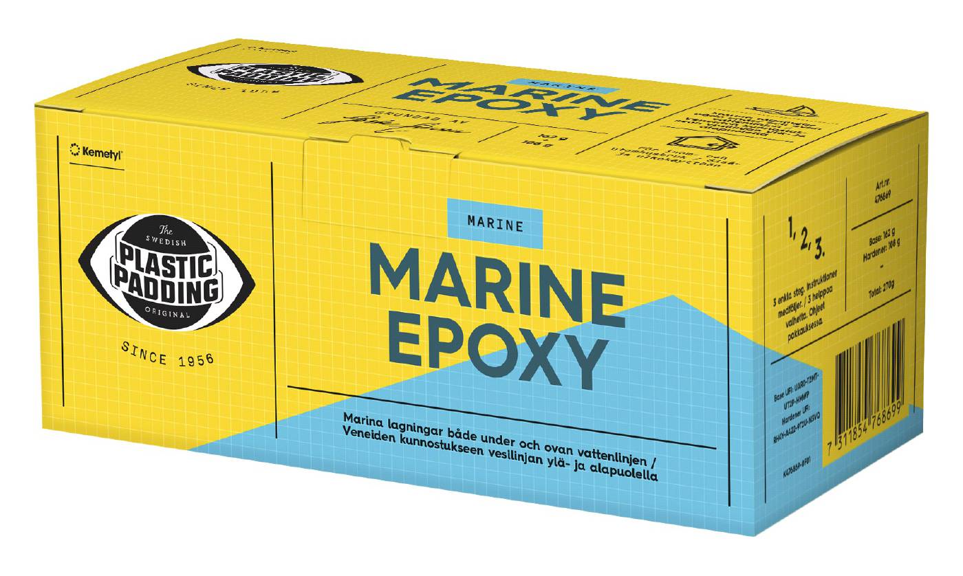 Filler marine epoxy Plastic Padding