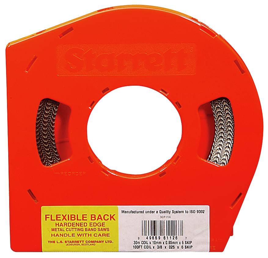 Bandsaw blade for metal in rolls Starrett Super Flexback 3867