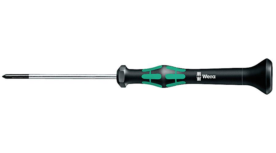Mini screwdrivers for Pozidriv cross heads Wera Micro 2055 PZ