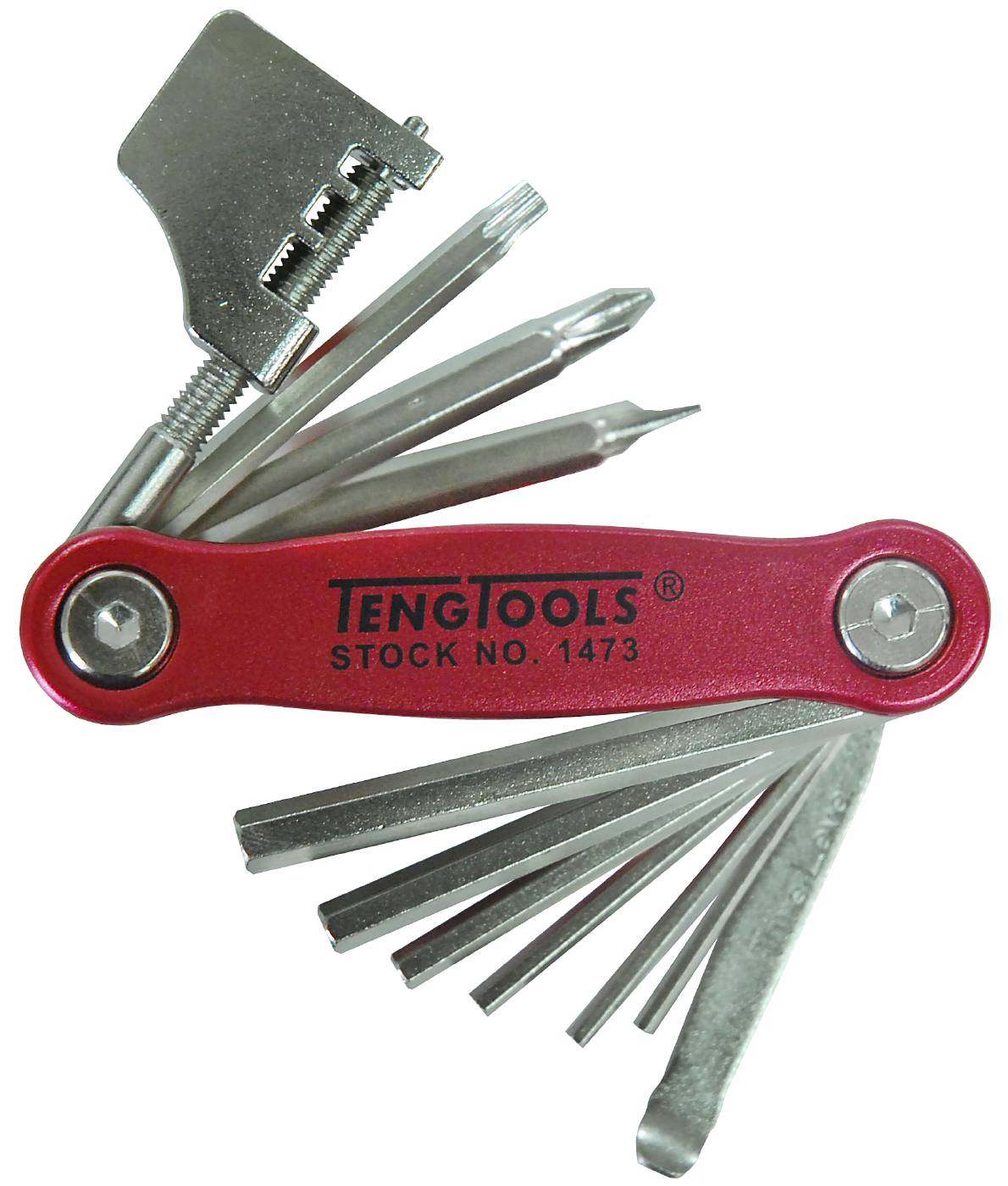 Hex key set - bicycle kit Teng Tools 1473