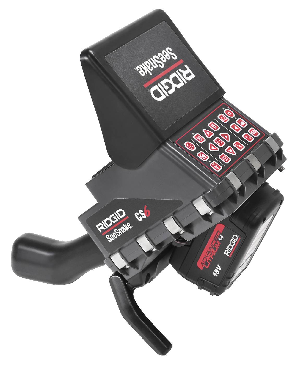 Inspektionskamera Ridgid CS6 med rM200