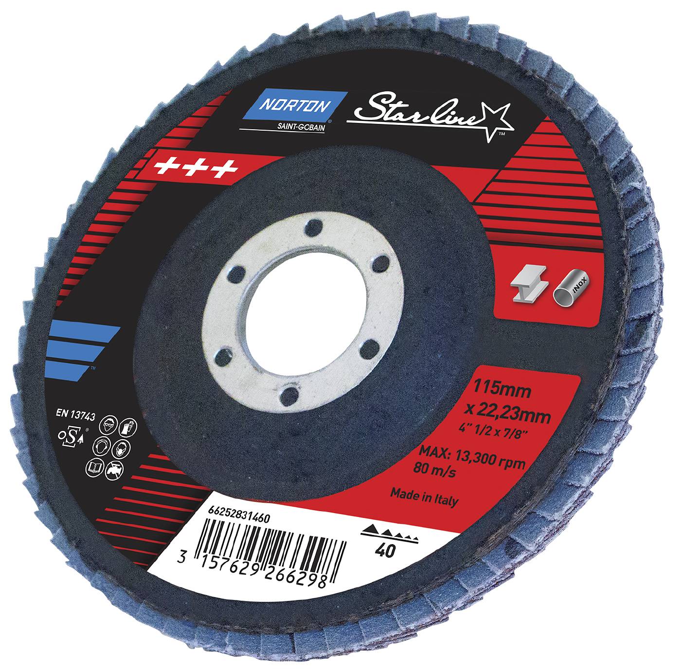 Flap discs Norton Starline
