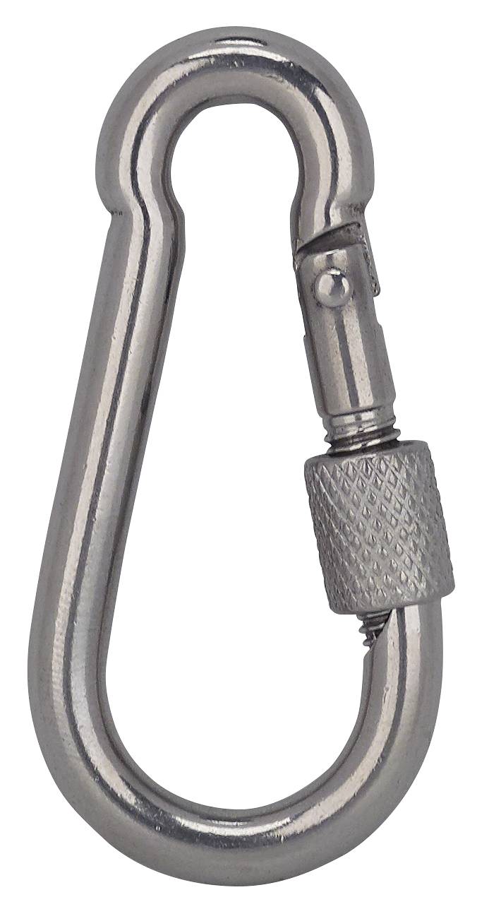 Snap hook with quick-release lock acid-proof
