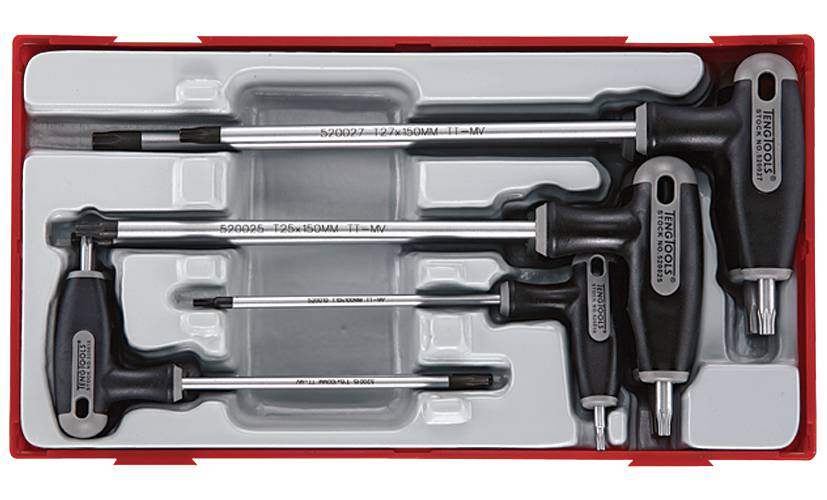 7 pc TX-spanner set Teng Tools TTTX7
