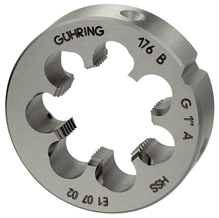 Die, Whitworth pipe G (R) Gühring 176
