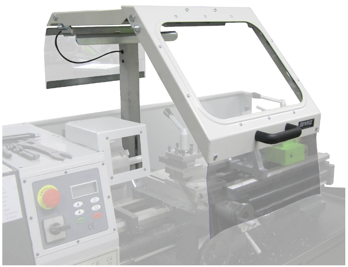 Lathe guard Finnsafety