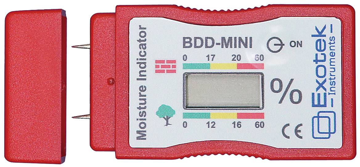 Fuktindikator för bygg- och trämaterial Exotek BDD mini