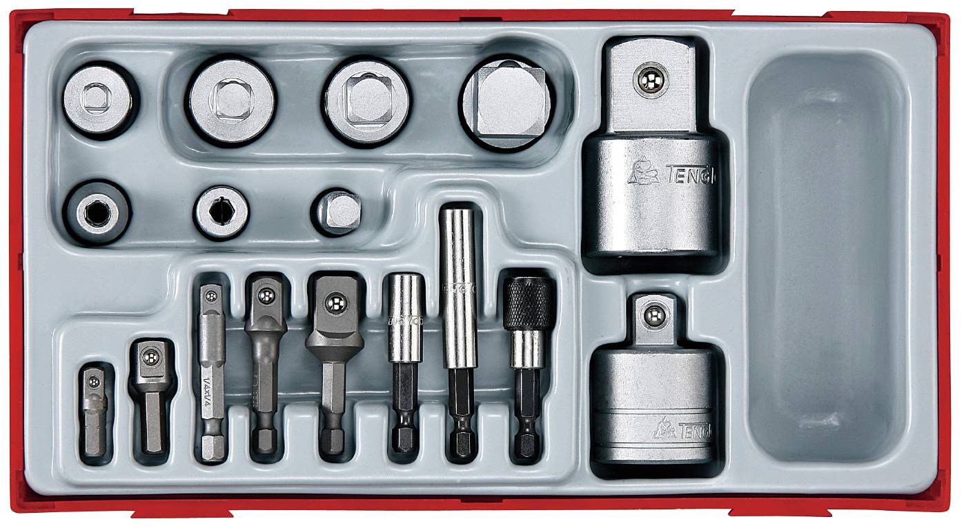 17 pc Adaptor set Teng Tools TTADP17