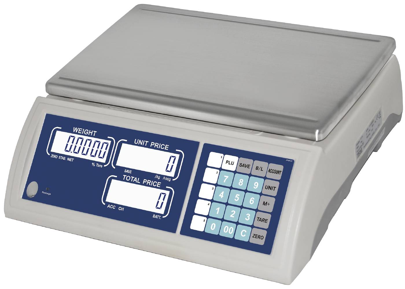Digital butiksvåg Lidén Weighing JP 15 och JP 30