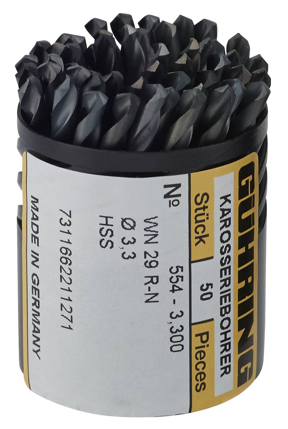 Pop rivet drill - double Gühring 554