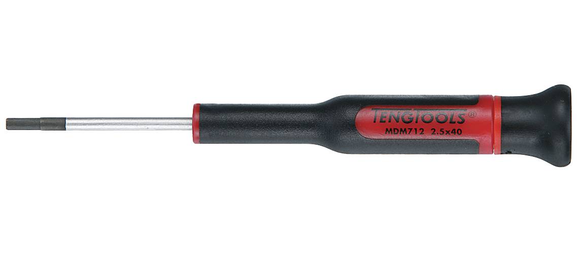 Mini screwdriver for hex holes. Teng Tools MDM711 / MDM712