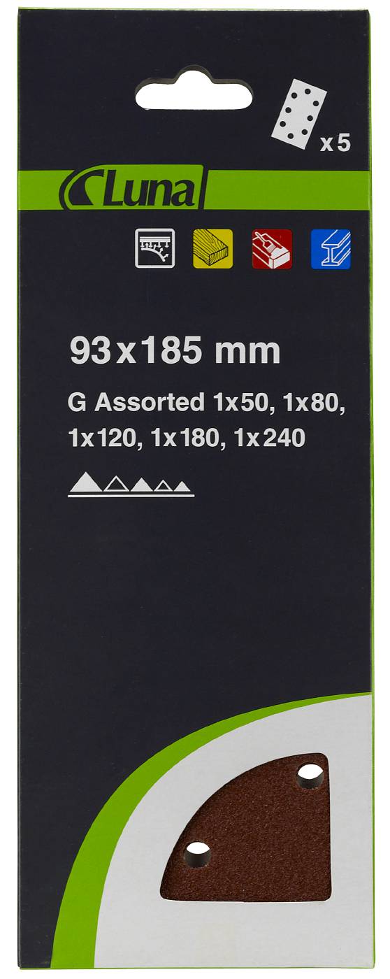 Abrasive sheet 93×185 Luna