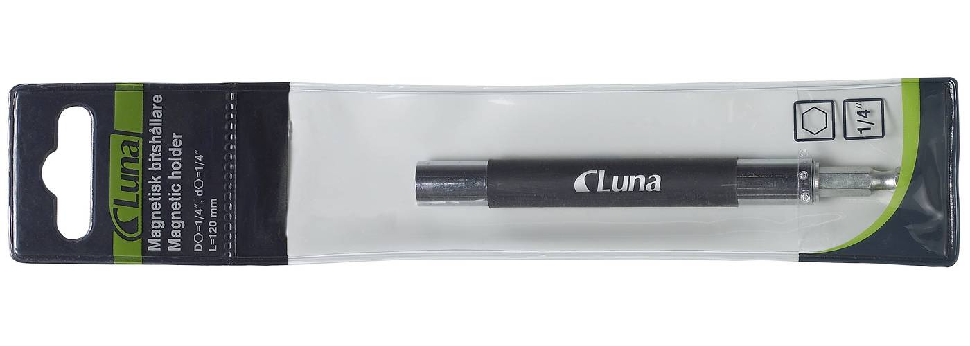 Bit holder - with magnet 80 mm, 120 mm Luna